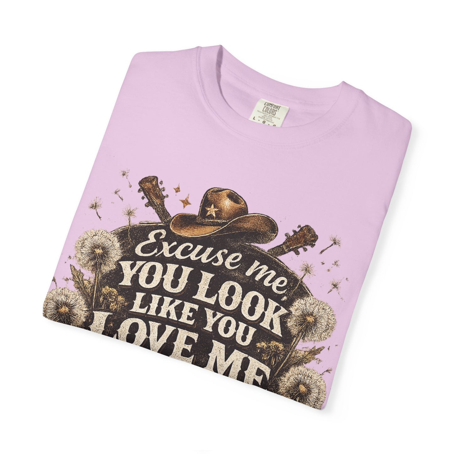 Excuse Me You Look Like You Love Me T-Shirt — Vintage Country Guitar Graphic