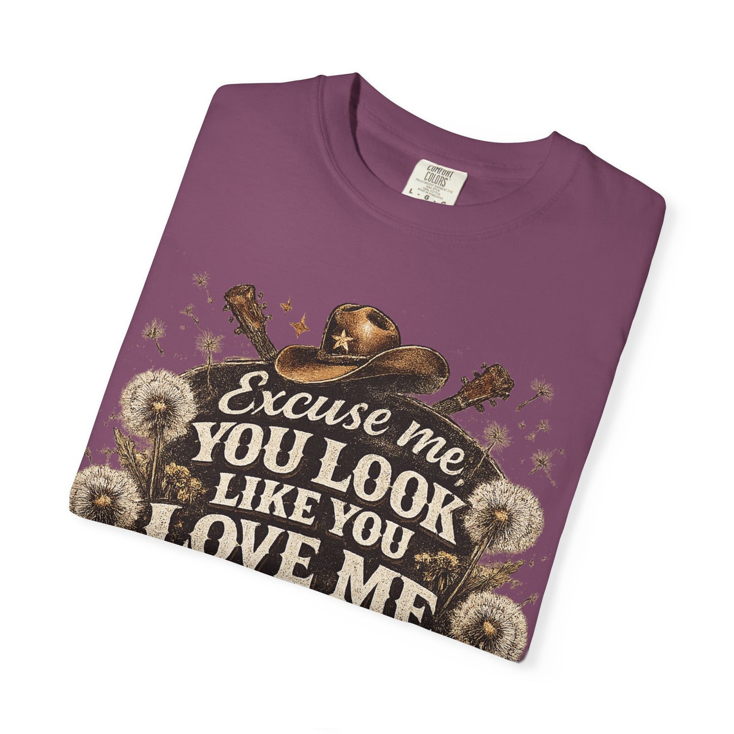 Excuse Me You Look Like You Love Me T-Shirt — Vintage Country Guitar Graphic