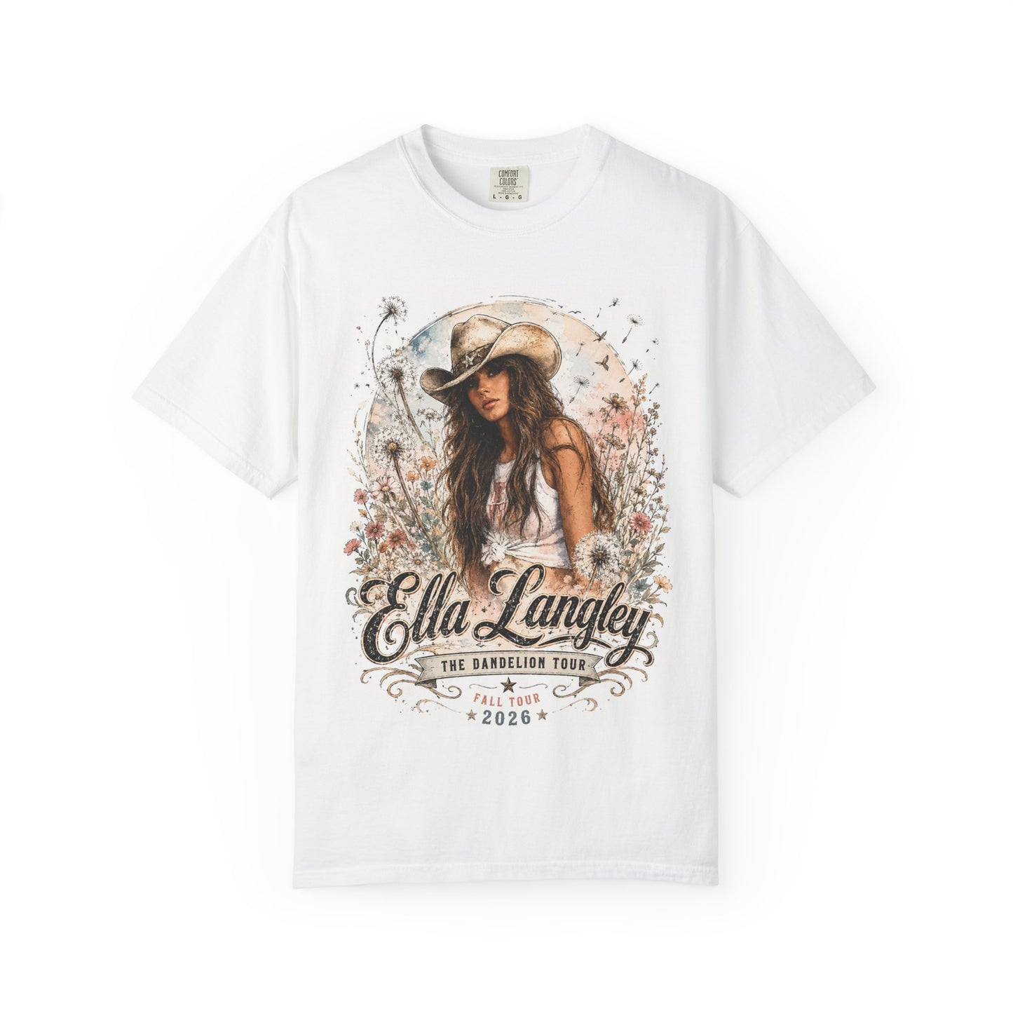 Ella Langley 'The Dandelion Tour' Vintage Country T-Shirt